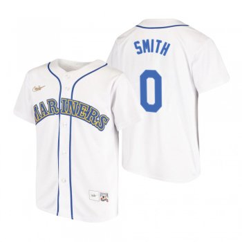 Youth Seattle Mariners Mallex Smith Nike White Cooperstown Collection Home Jersey