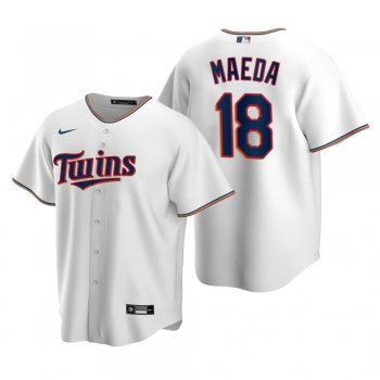 Youth Minnesota Twins Kenta Maeda Nike White Replica Home Jersey