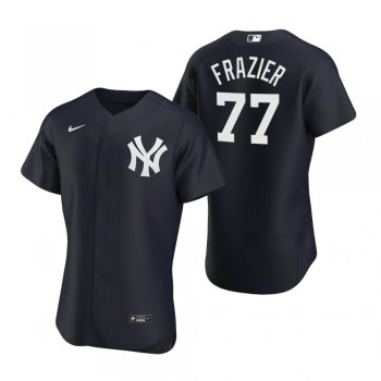 Men's New York Yankees Clint Frazier Nike Navy Authentic 2020 Alternate Jersey