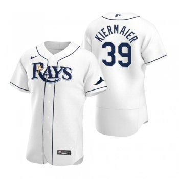 Men's Tampa Bay Rays Kevin Kiermaier White 2020 Home Authentic Player Jersey