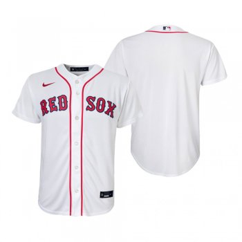 Youth Boston Red Sox Nike White Replica Home Jersey