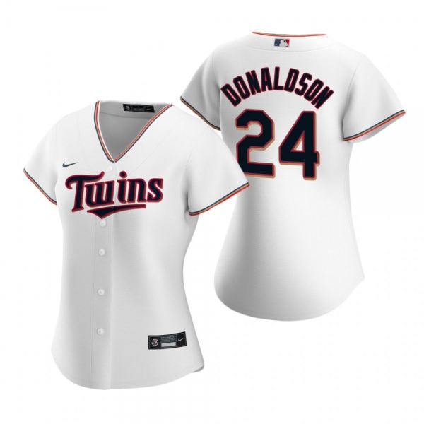 Women's Minnesota Twins Josh Donaldson Nike White 2020 Replica Home Jersey