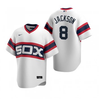 Men's Chicago White Sox Bo Jackson Nike White Cooperstown Collection Home Jersey