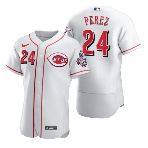 Men's Cincinnati Reds Tony Perez Nike White 2020 Authentic Jersey