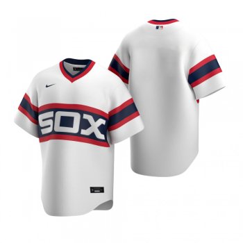 Men's Chicago White Sox Nike White Cooperstown Collection Home Jersey