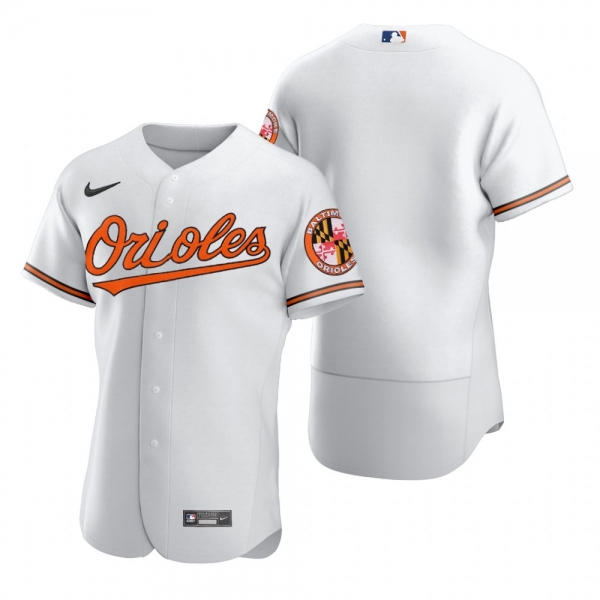 Men's Baltimore Orioles Nike White 2020 Authentic Jersey