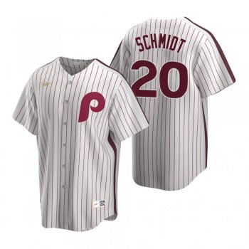 Men's Philadelphia Phillies Mike Schmidt Nike White Cooperstown Collection Home Jersey