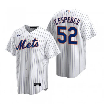 Men's New York Mets Yoenis Cespedes Nike White Replica Home Jersey