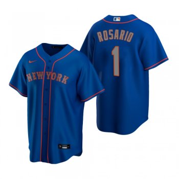 Men's New York Mets Amed Rosario Nike Royal Replica Alternate Road Jersey