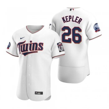 Men's Minnesota Twins Max Kepler Nike White Authentic 2020 Home Jersey