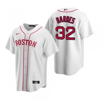 Men's Boston Red Sox Matt Barnes Nike White Replica Alternate Jersey