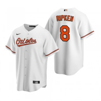 Men's Baltimore Orioles Cal Ripken Jr. Nike White 2020 Replica Home Jersey