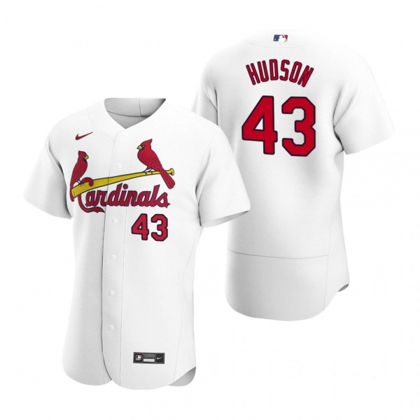 Men's St. Louis Cardinals Dakota Hudson White 2020 Home Authentic Player Jersey