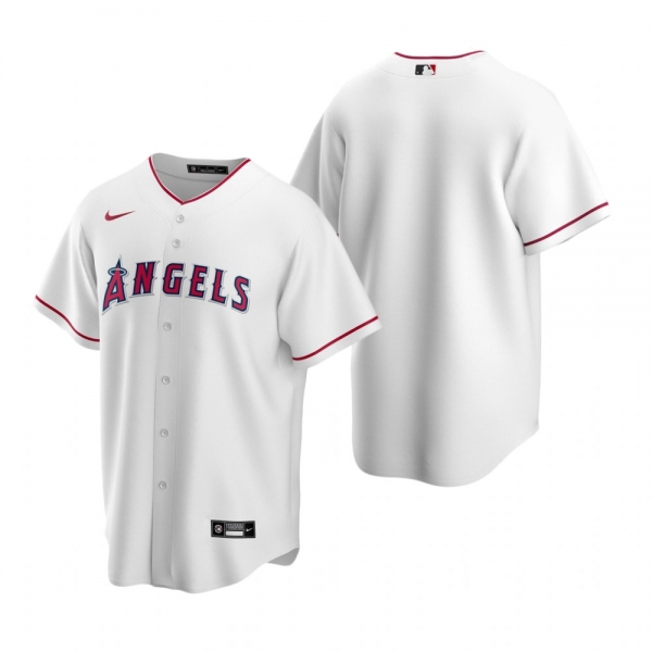 Men's Los Angeles Angels Nike White Replica Home Jersey