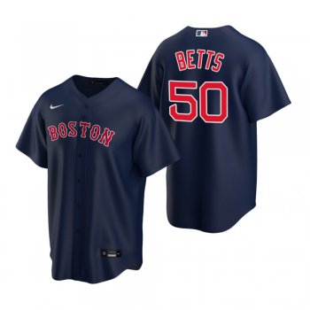 Men's Boston Red Sox Mookie Betts Nike Navy Replica Alternate Jersey