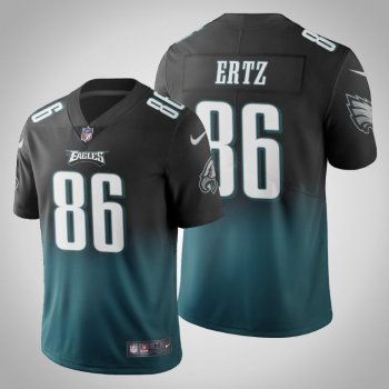 Philadelphia Eagles Zach Ertz Men's Midnight Green Gradient Jersey Color Crash