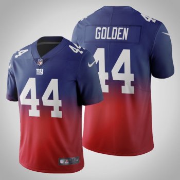 New York Giants Markus Golden Men's Royal Gradient Jersey Color Crash