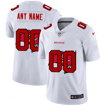 Nike Buccaneers Customized White Team Big Logo Vapor Untouchable Limited Jersey