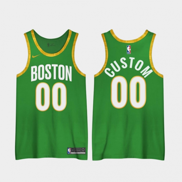 Custom Boston Celtics 2020 2nd City Special Edition Jerseys