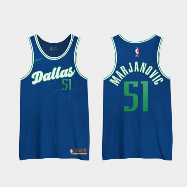 Boban Marjanovic Dallas Mavericks 2020 2nd City Special Edition Jerseys