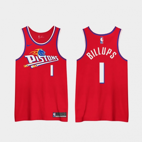 Chauncey Billups Detroit Pistons 2020 2nd City Special Edition Jerseys