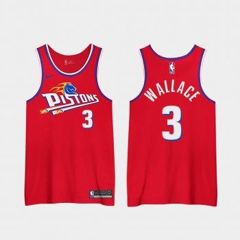 Ben Wallace Detroit Pistons 2020 2nd City Special Edition Jerseys