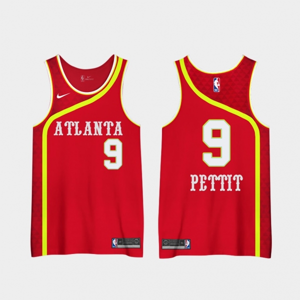 Bob Pettit Atlanta Hawks 2020 2nd City Special Edition Jerseys