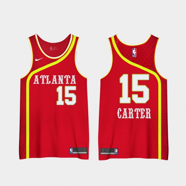 Vince Carter Atlanta Hawks 2020 2nd City Special Edition Jerseys