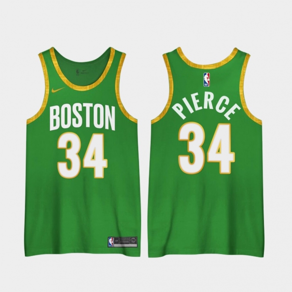 Paul Pierce Boston Celtics 2020 2nd City Special Edition Jerseys