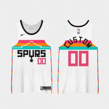 Custom San Antonio Spurs 2020 2nd City Special Edition Jerseys