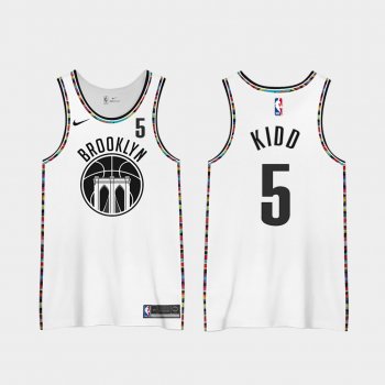 Jason Kidd New Jersey Nets 2020 2nd City Special Edition Jerseys