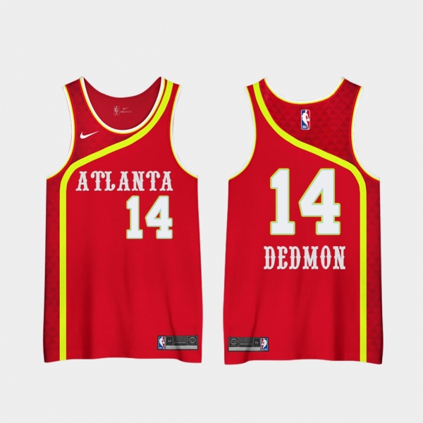 Dewayne Dedmon Atlanta Hawks 2020 2nd City Special Edition Jerseys