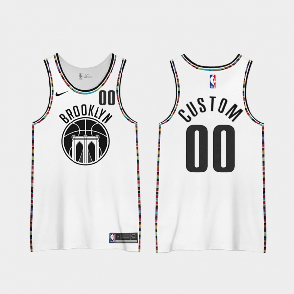 Custom Brooklyn Nets 2020 2nd City Special Edition Jerseys