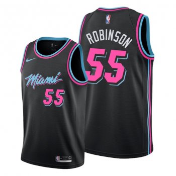 Miami Heat Duncan Robinson Black 2018-19 City Jersey