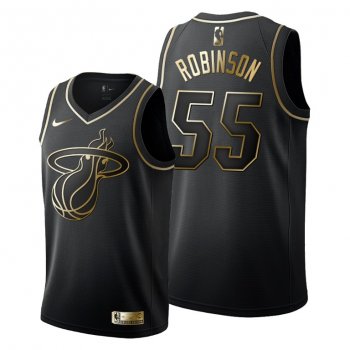 Miami Heat Duncan Robinson Black Golden Edition Jersey