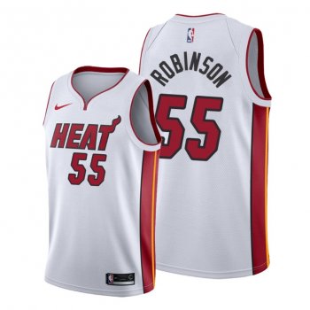 Miami Heat Duncan Robinson White 2018-19 Association Jersey