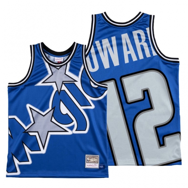 Orlando Magic Dwight Howard Royal HWC Big Face #12 Jersey