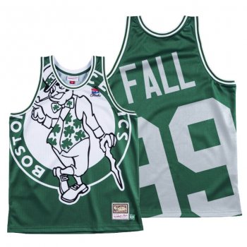 Boston Celtics Tacko Fall Green HWC Big Face #99 Jersey