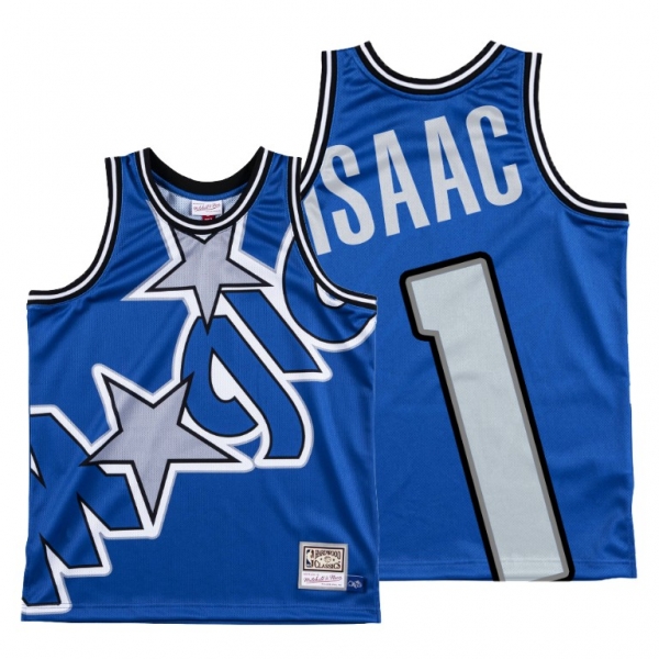 Orlando Magic Jonathan Isaac Royal HWC Big Face #1 Jersey