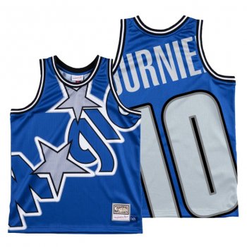 Orlando Magic Evan Fournier Royal HWC Big Face #10 Jersey