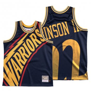 Golden State Warriors Glenn Robinson III Navy HWC Big Face #22 Jersey