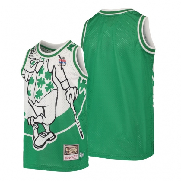 Youth Boston Celtics Big Face Youth Green HWC Jersey