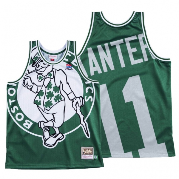 Boston Celtics Enes Kanter Green HWC Big Face #11 Jersey