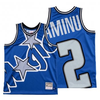 Orlando Magic Al-Farouq Aminu Royal HWC Big Face #2 Jersey