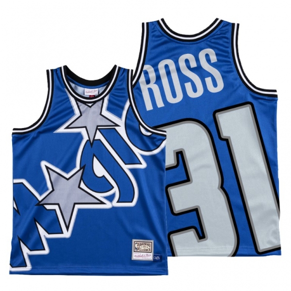 Orlando Magic Terrence Ross Royal HWC Big Face #31 Jersey