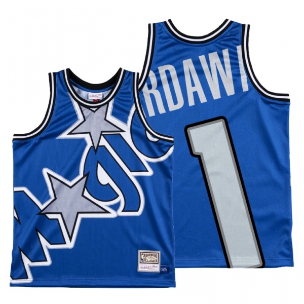 Orlando Magic Penny Hardaway Royal HWC Big Face #1 Jersey