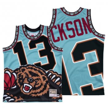 Memphis Grizzlies Jaren Jackson Jr. Black HWC Big Face #13 Jersey