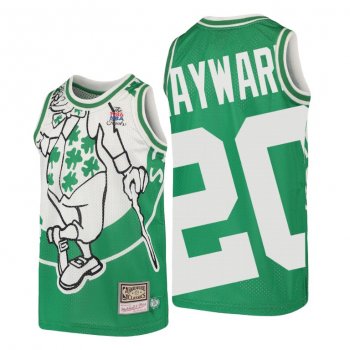 Youth Celtics Gordon Hayward #20 Big Face Green Jersey