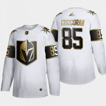 Men's JerseyVegas Golden Knights Connor Corcoran #85 NHL Golden Edition Authentic Jersey - White