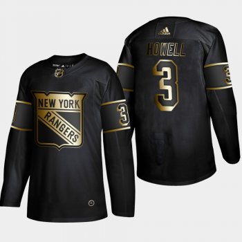 New York Rangers Harry Howell #3 2019 NHL Golden Edition Retired Player Player Black Jersey